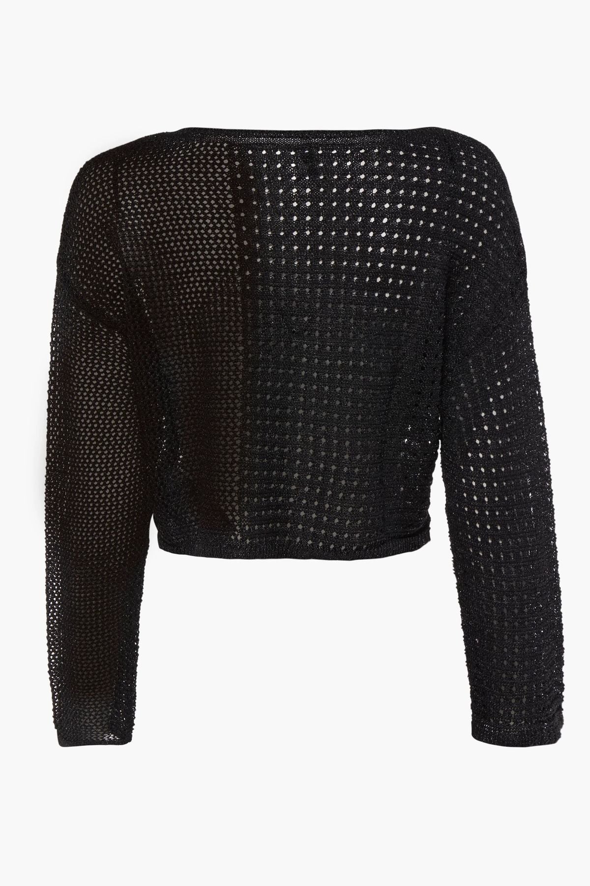 Only - Pullover - Donna | onlnora ls short glitter oneck knt