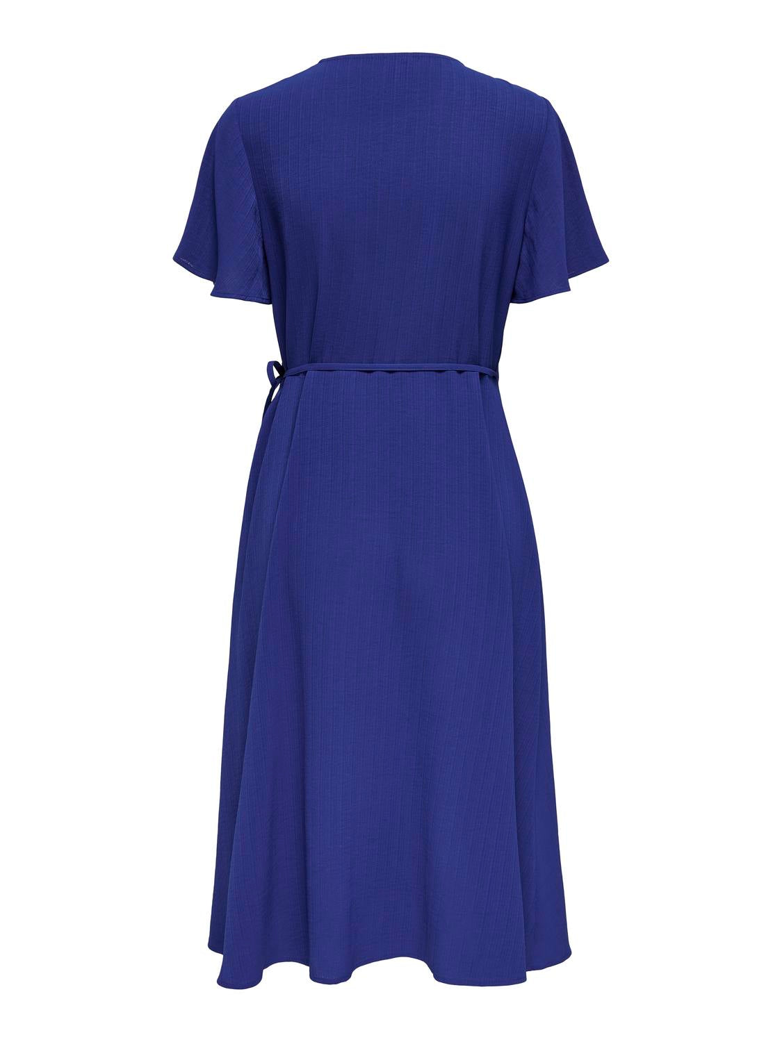 Only - Vestito wrap - Donna | onlcali life s/s midi wrap dress wvn