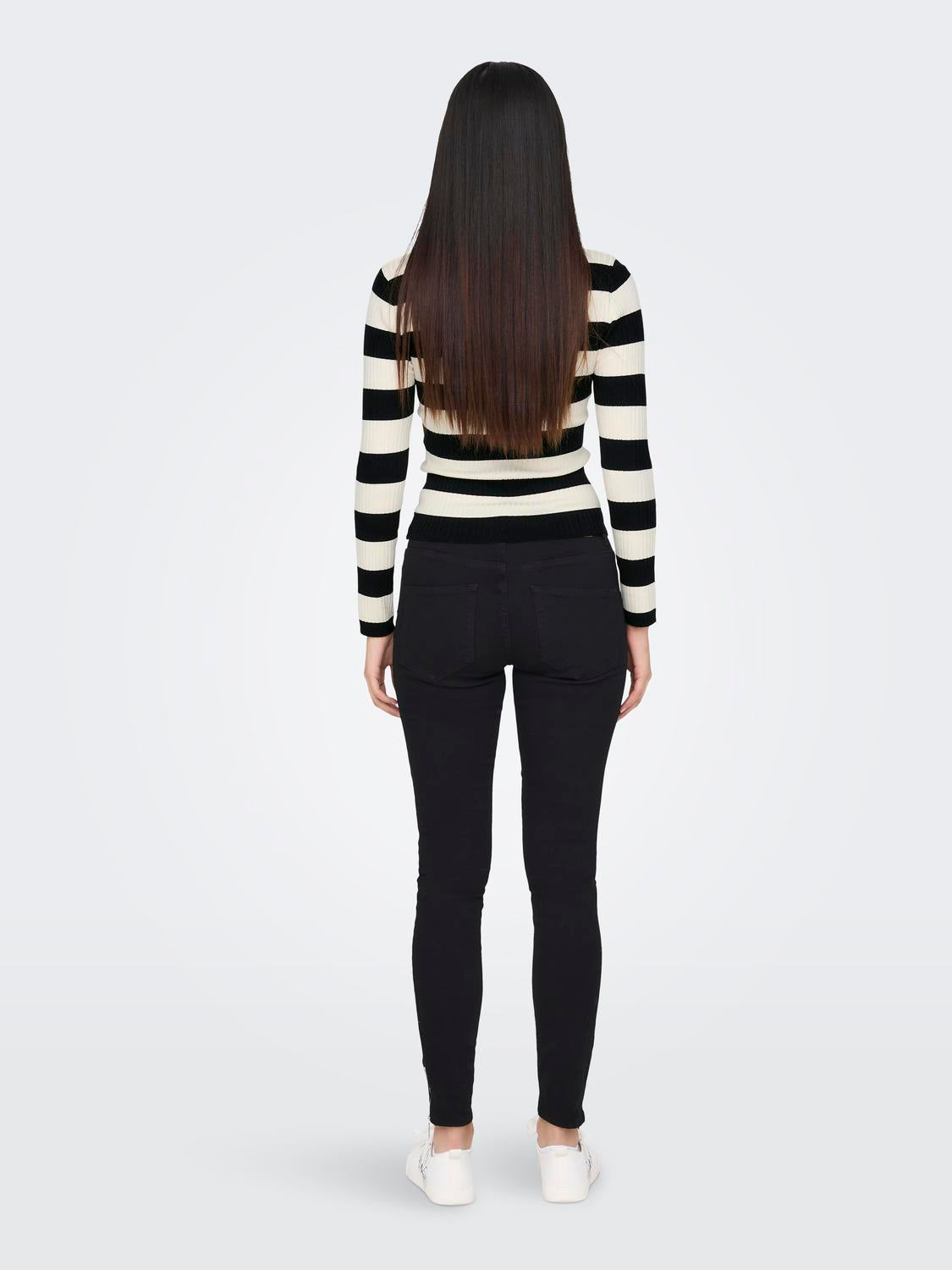 JDY - Pullover - Donna | jdyplum l/s o-neck stripe pull. knt noos