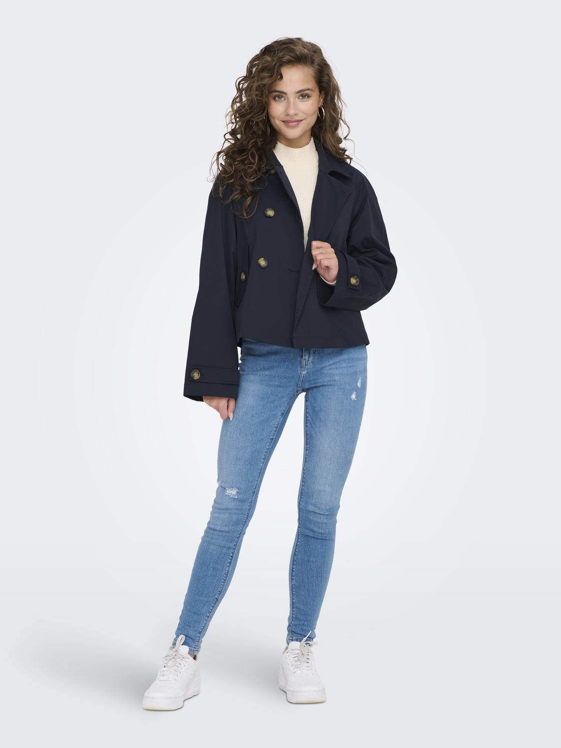 Only - Giacca donna | onlapril life short trenchcoat otw noos
