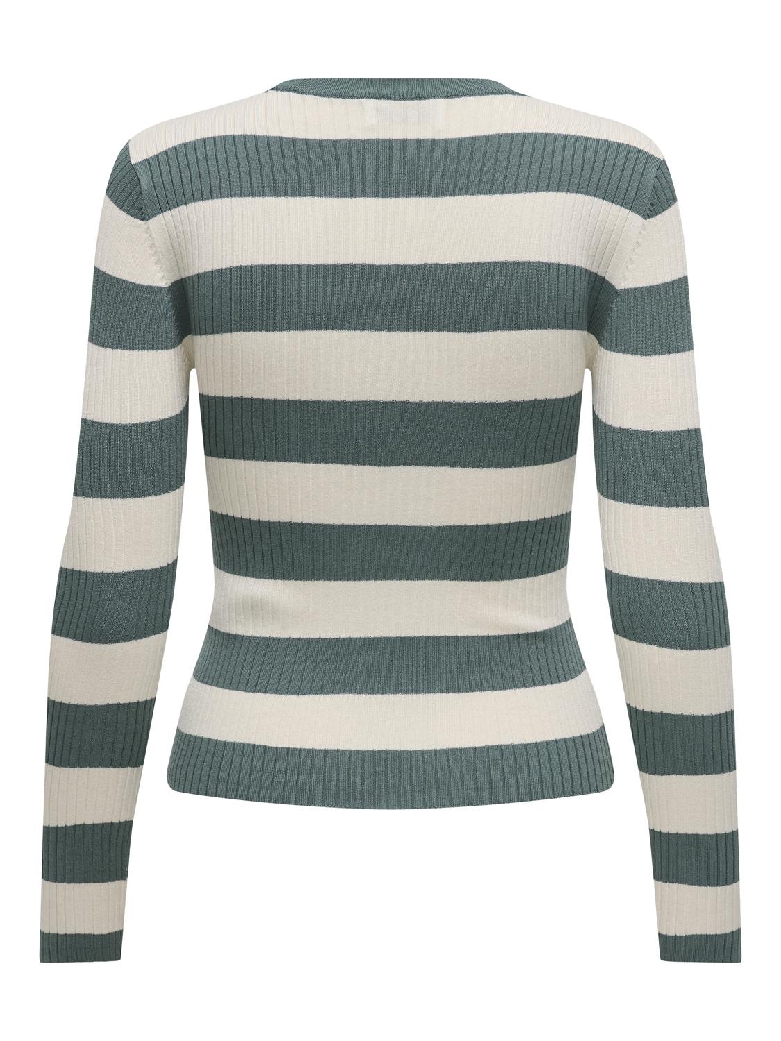 JDY - Pullover - Donna | jdyplum l/s o-neck stripe pull. knt noos