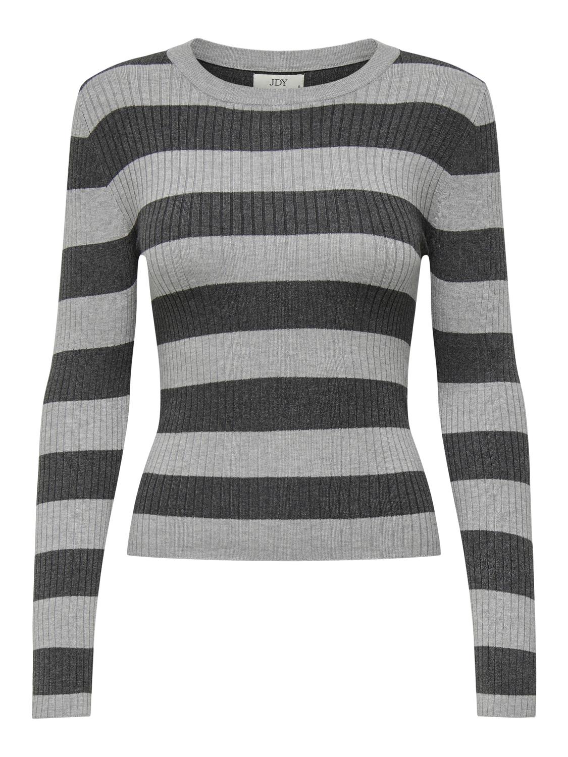 JDY - Pullover - Donna | jdyplum l/s o-neck stripe pull. knt noos