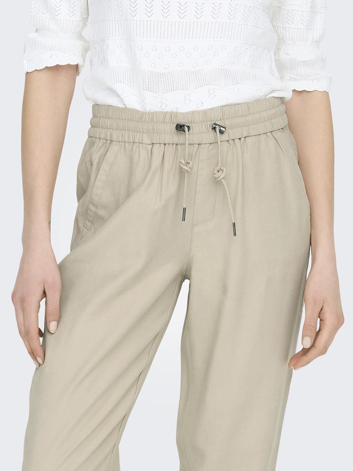 Only - Pantalone - Donna | onlkelda-emery mw pull-up pants pnt noos