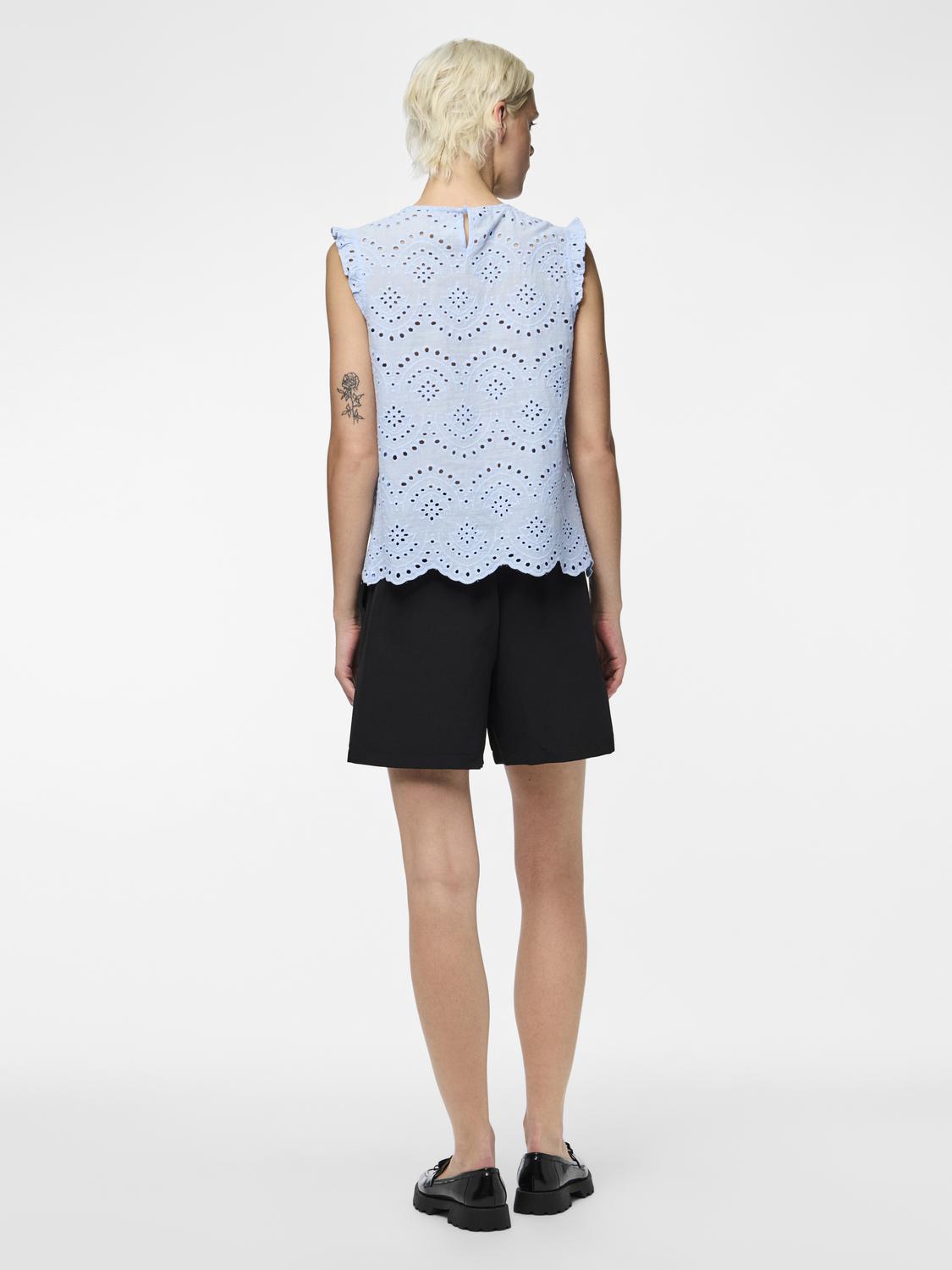 Pieces - Blusa - Donna | pcvilde sl top wvn noos