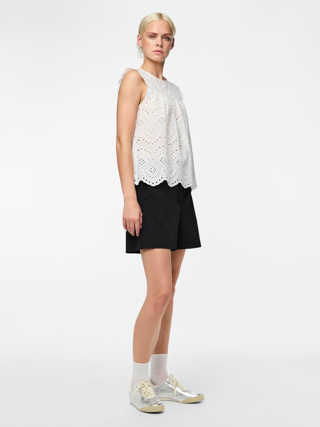 Pieces - Blusa - Donna | pcvilde sl top wvn noos