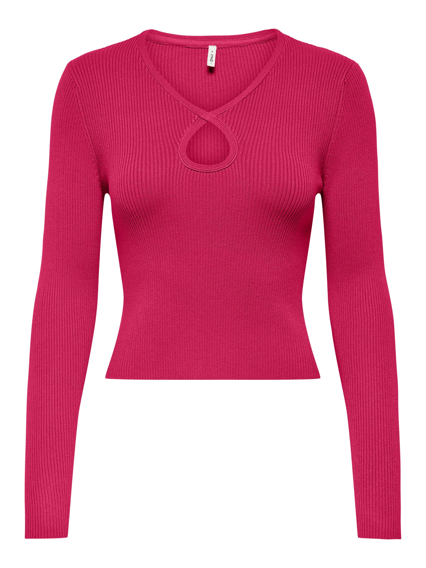 Only - Pullover - Donna | onlmeddi ls peek a boo v-neck cc knt
