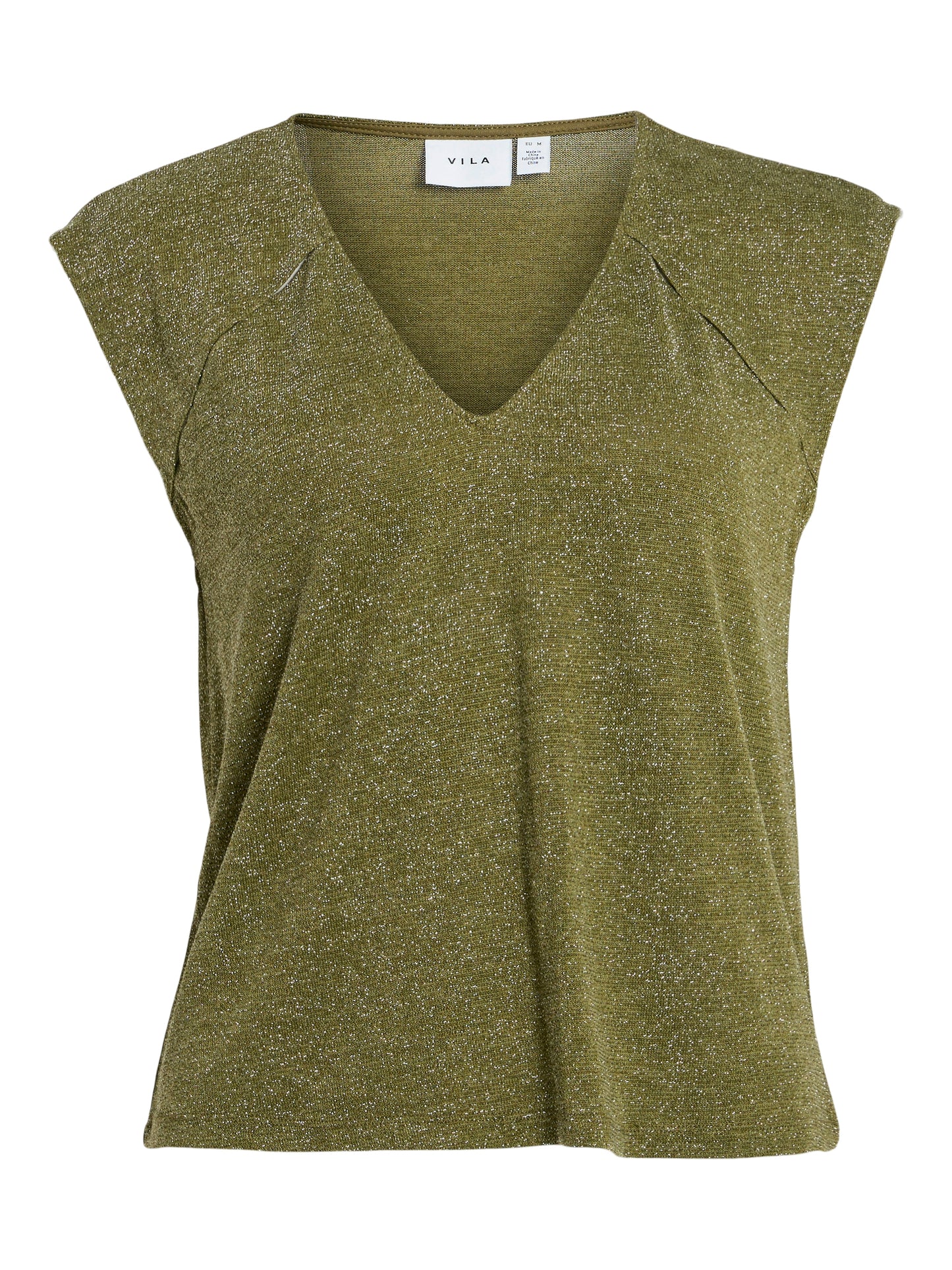 Vila - Top - Donna | viregine v-neck cp top