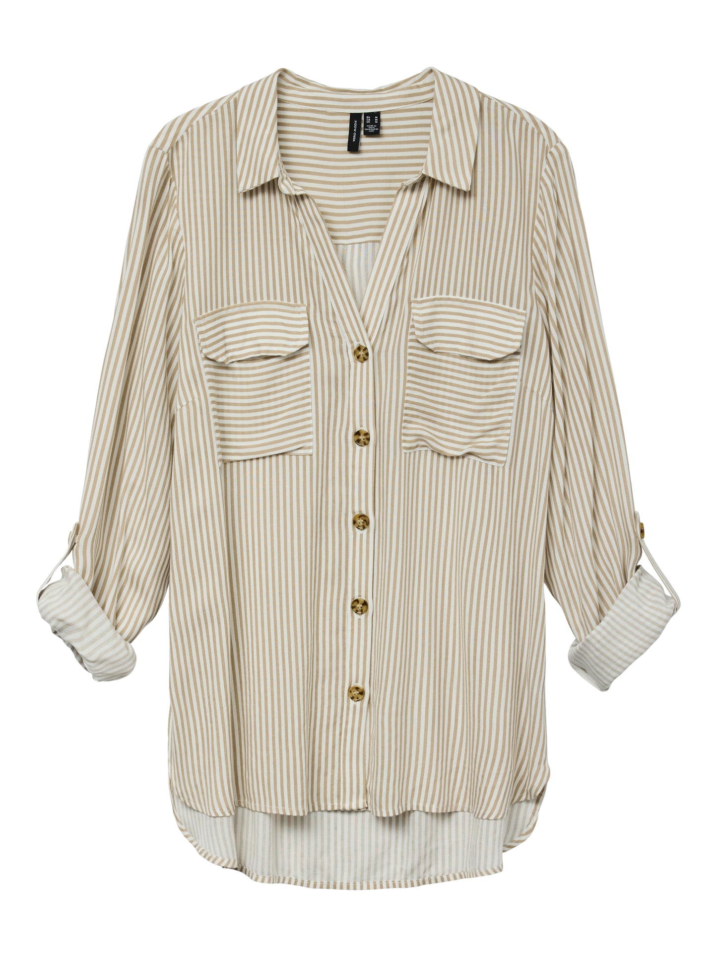 Vero Moda - Camicia - Donna | vmbumpy l/s shirt new wvn ga noos