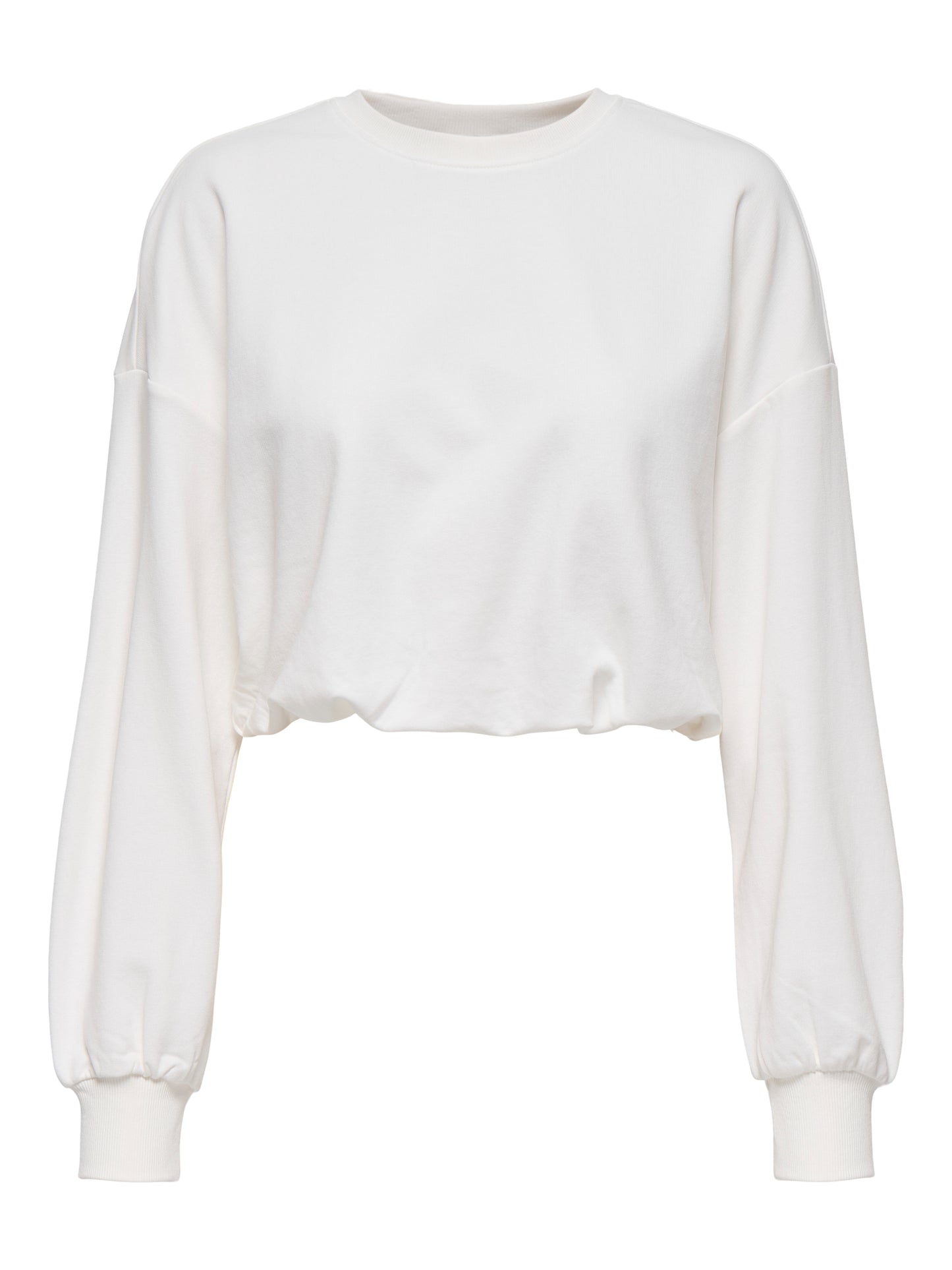 Only - Felpa donna | onlbolette l/s short o-neck ub oy swt