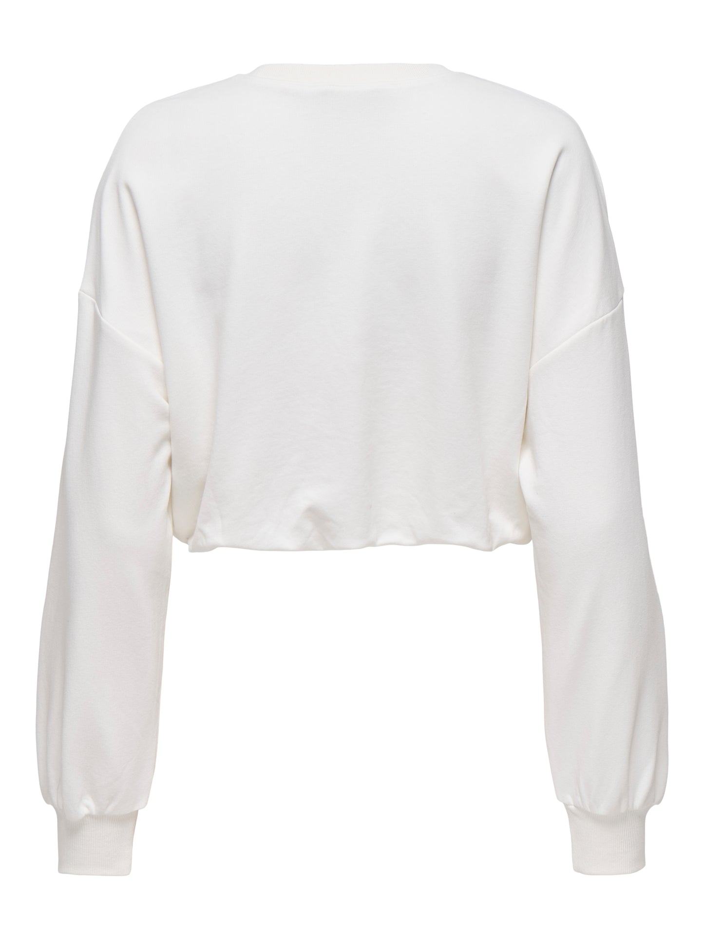 Only - Felpa donna | onlbolette l/s short o-neck ub oy swt