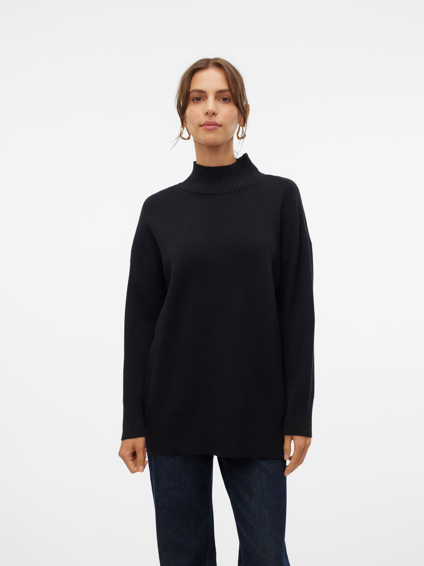 Vero Moda - Pullover - Donna | vmgold ls highneck pullover ga