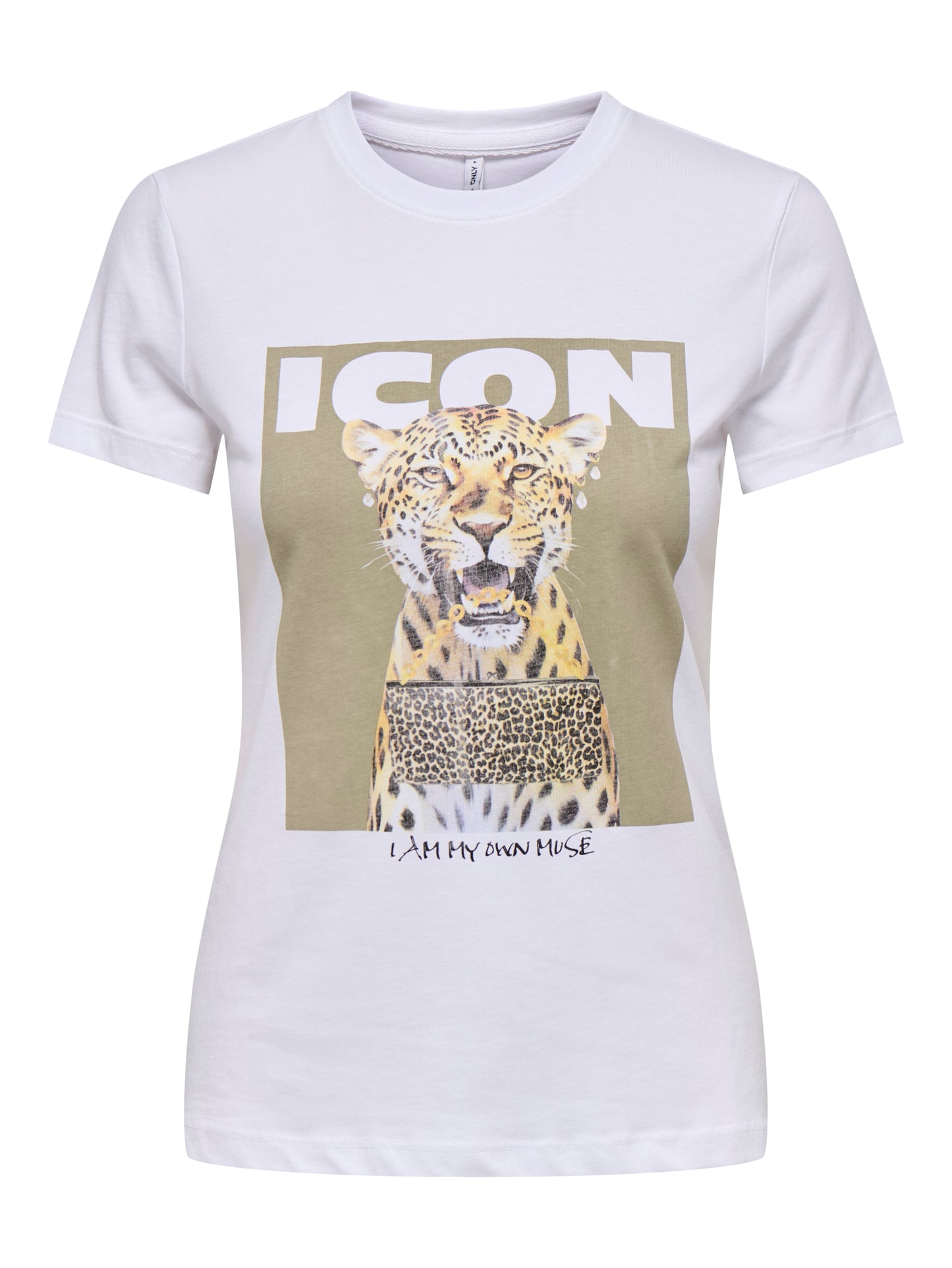 Only - T-shirt donna | onlvibe life s/s glasses top box jrs