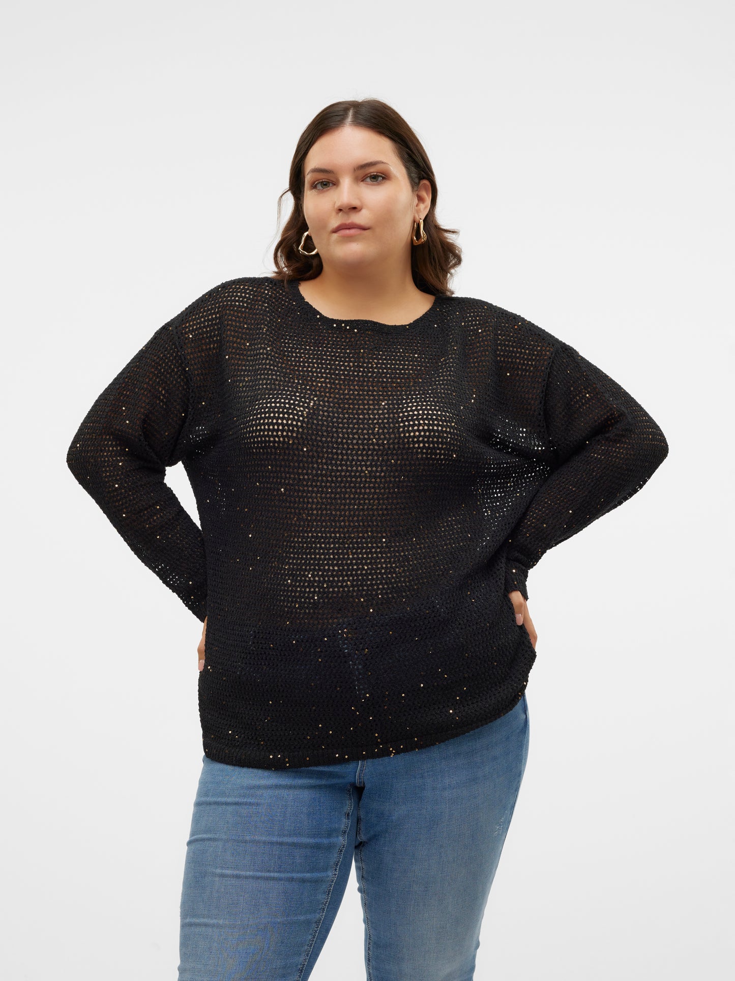 Vero Moda - Pullover donna | vmcsloane ls boatneck short pullover