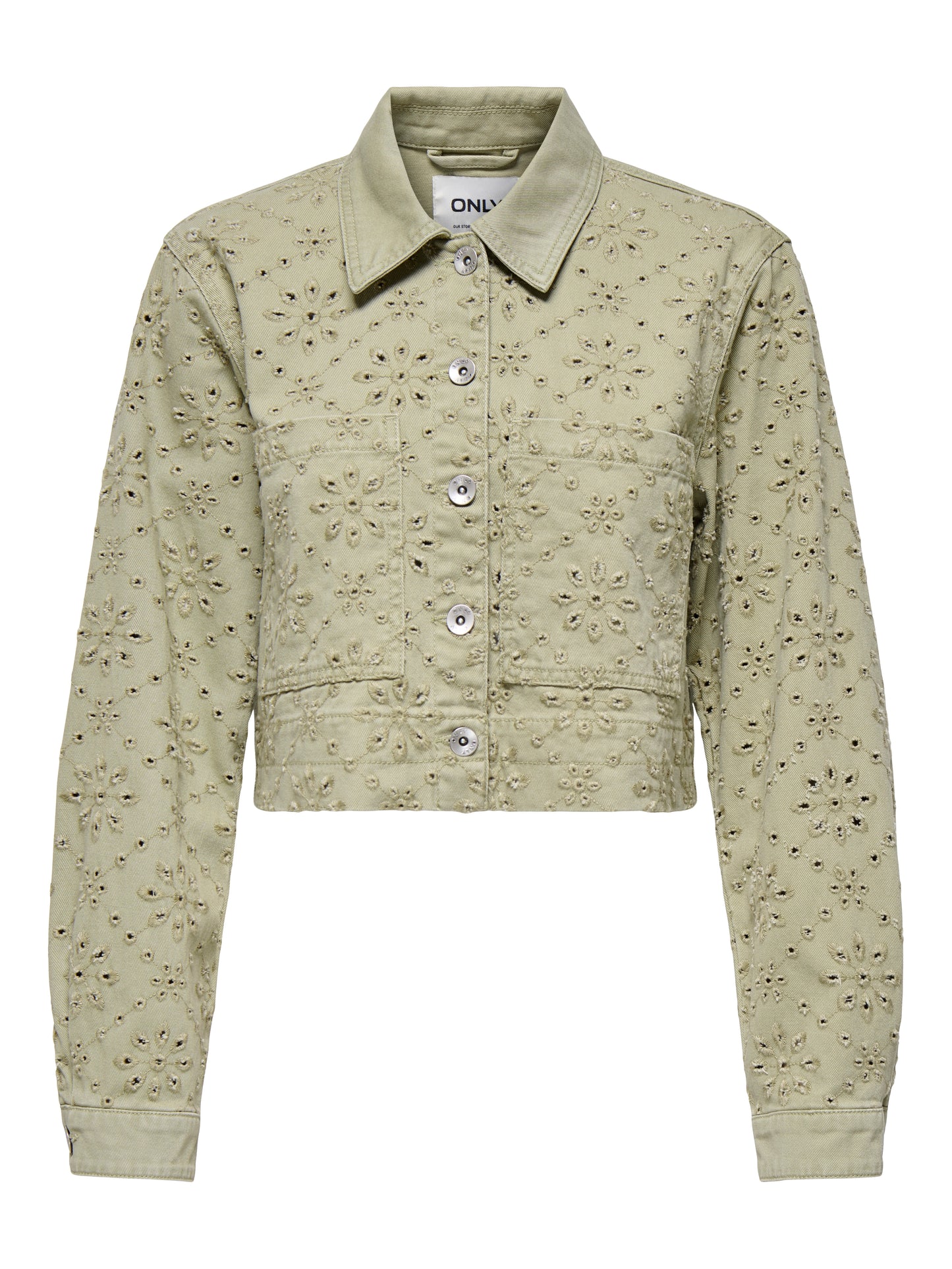Only - Giubbino - Donna | onlelsa short crochet jacket otw