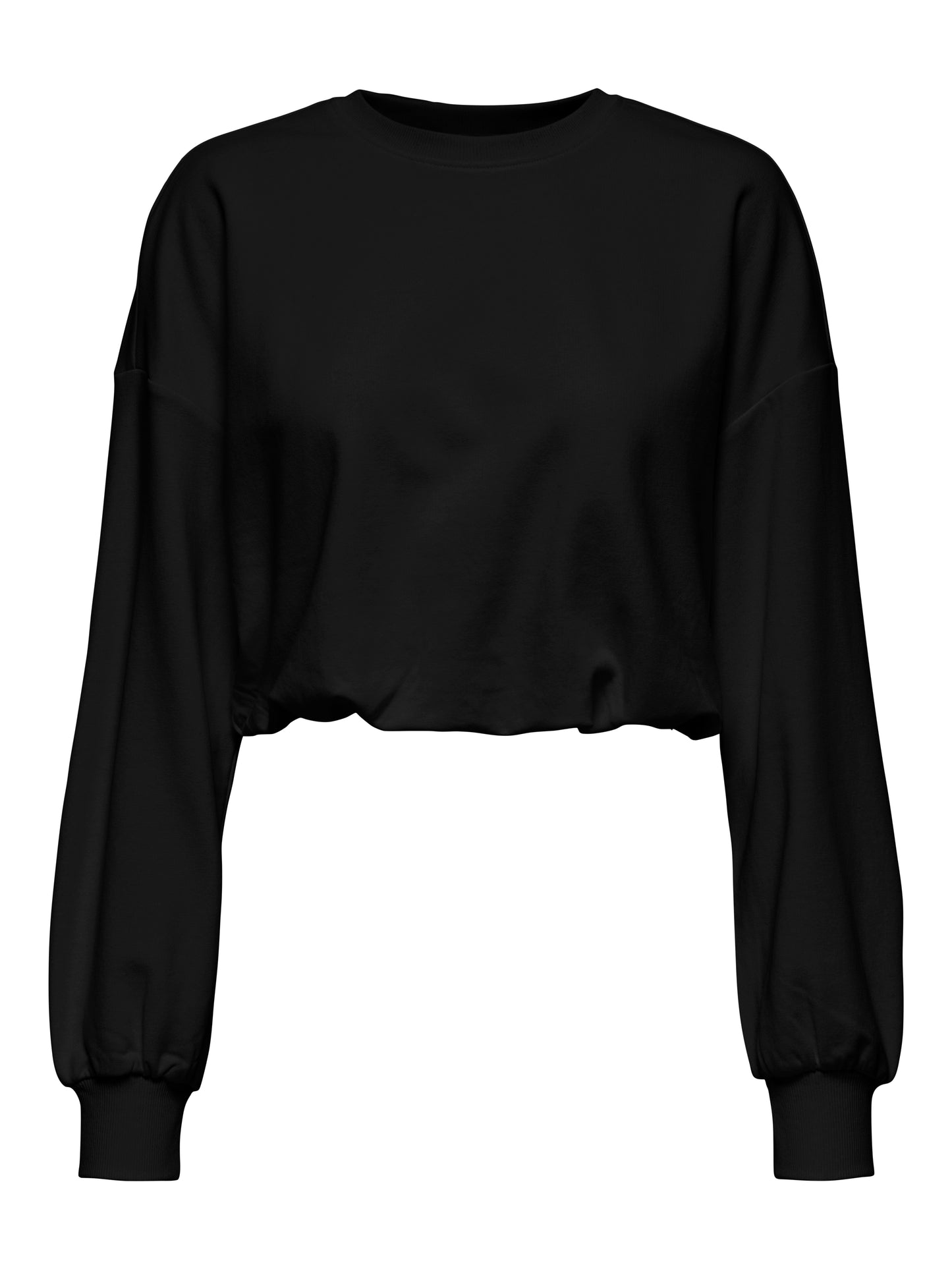 Only - Felpa donna | onlbolette l/s short o-neck ub oy swt