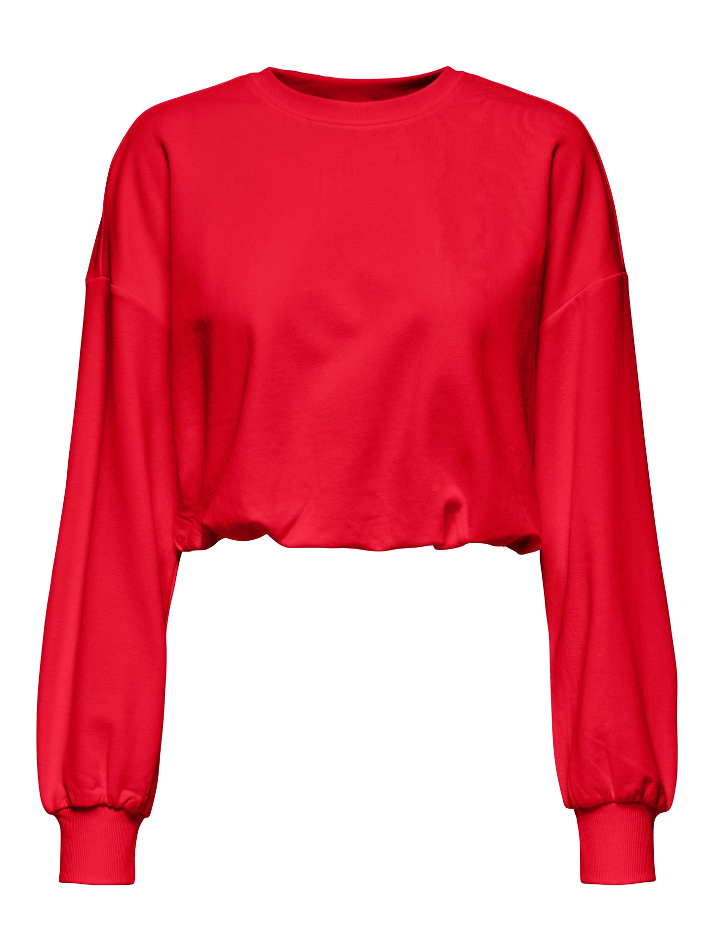 Only - Felpa donna | onlbolette l/s short o-neck ub oy swt