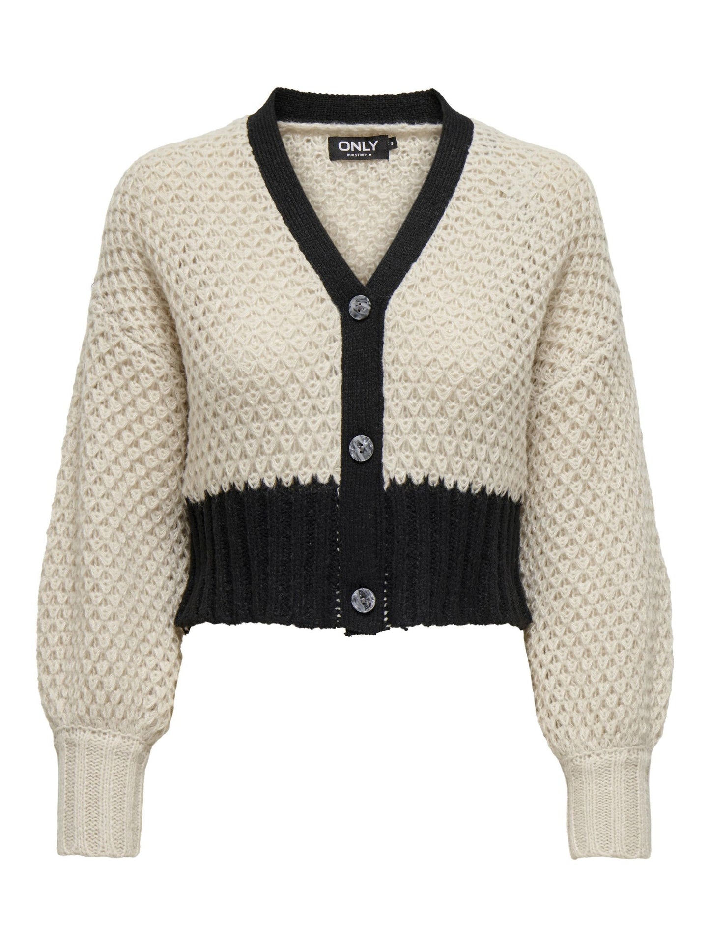 Only - Pullover donna | onlrose life ls v-neck detail cardi knt