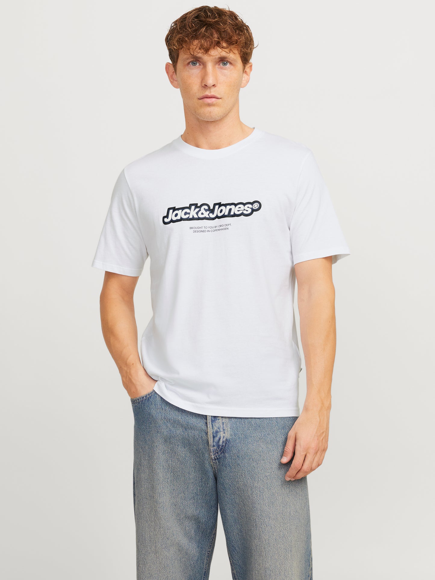 Jack & Jones - Tshirt | JORVESTERBRO NEWTON BRANDING TEE SS CN