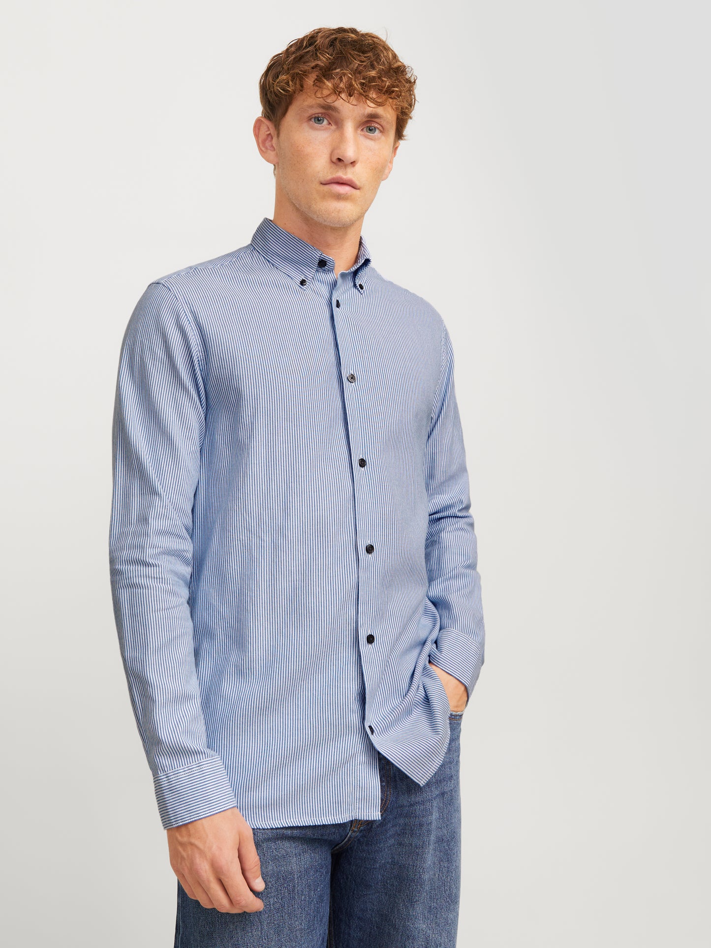 Jack&Jones - Camicia - Uomo | jprblalewis oxford l/s shirt bf