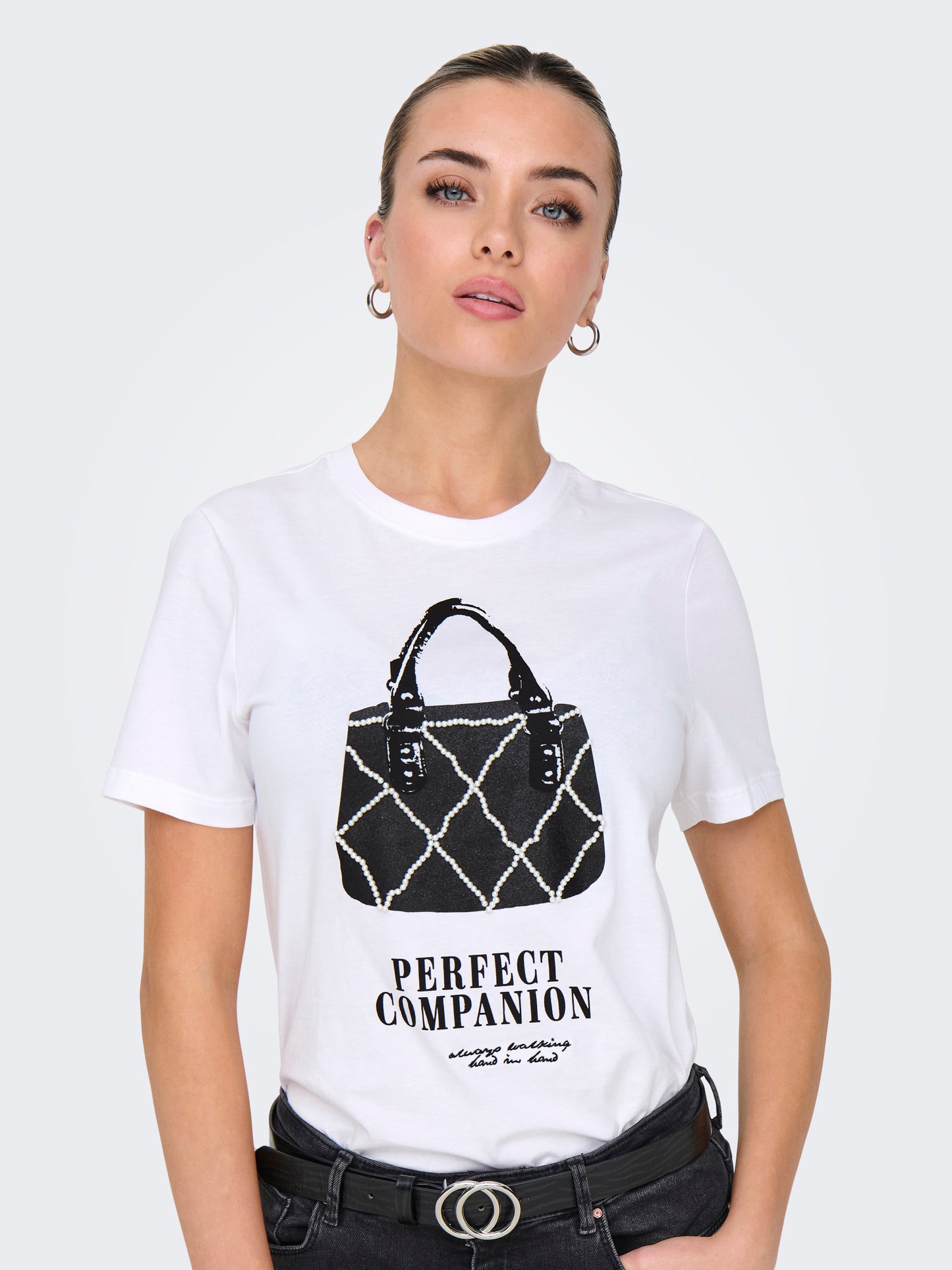 Only - T-shirt donna | onlkita life reg s/s bags top box jrs
