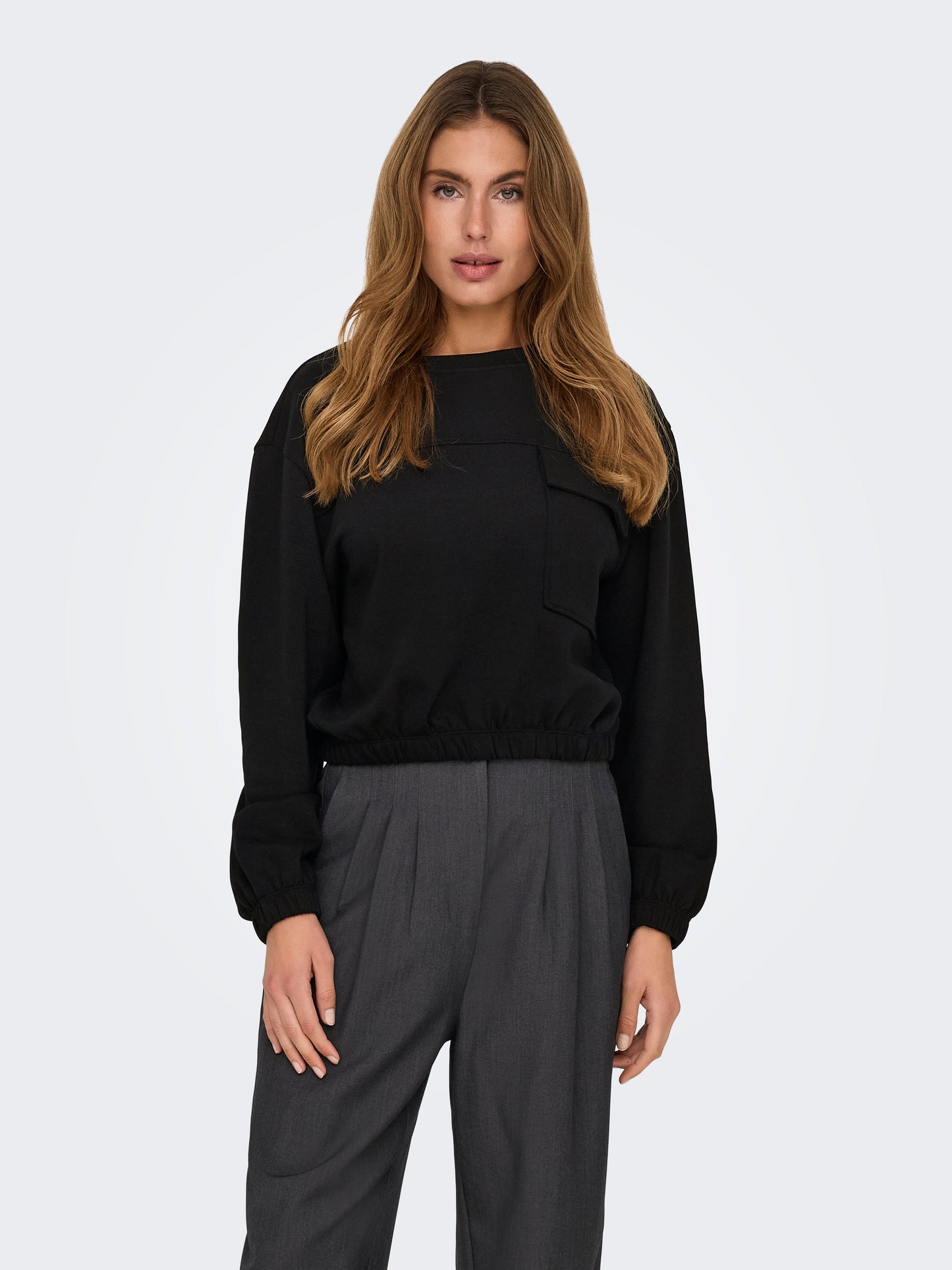 Jdy - Felpa donna | jdybambi l/s pocket sweat jrs