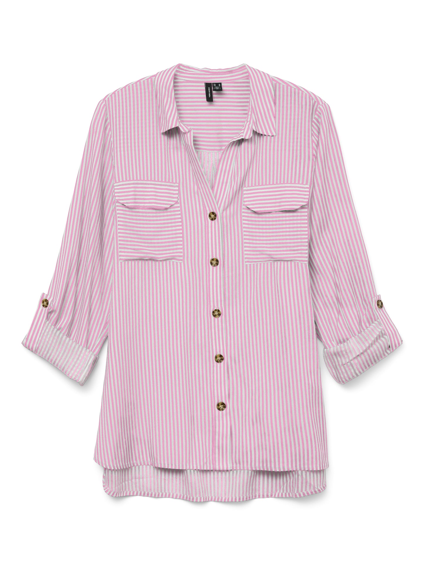 Vero Moda - Camicia - Donna | vmbumpy l/s shirt new wvn ga noos