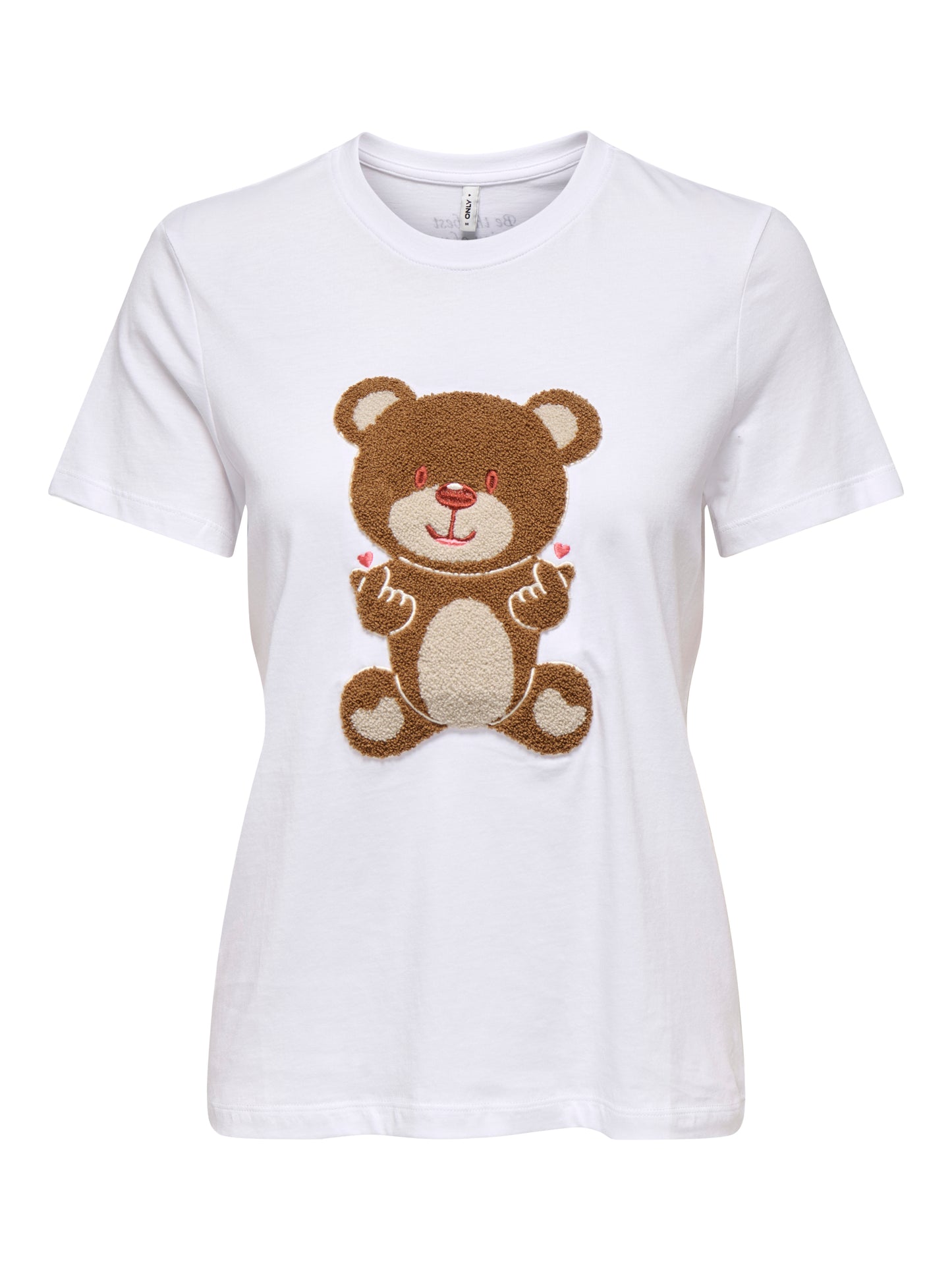 Only - T-shirt donna | onlteresa reg s/s teddy top box jrs