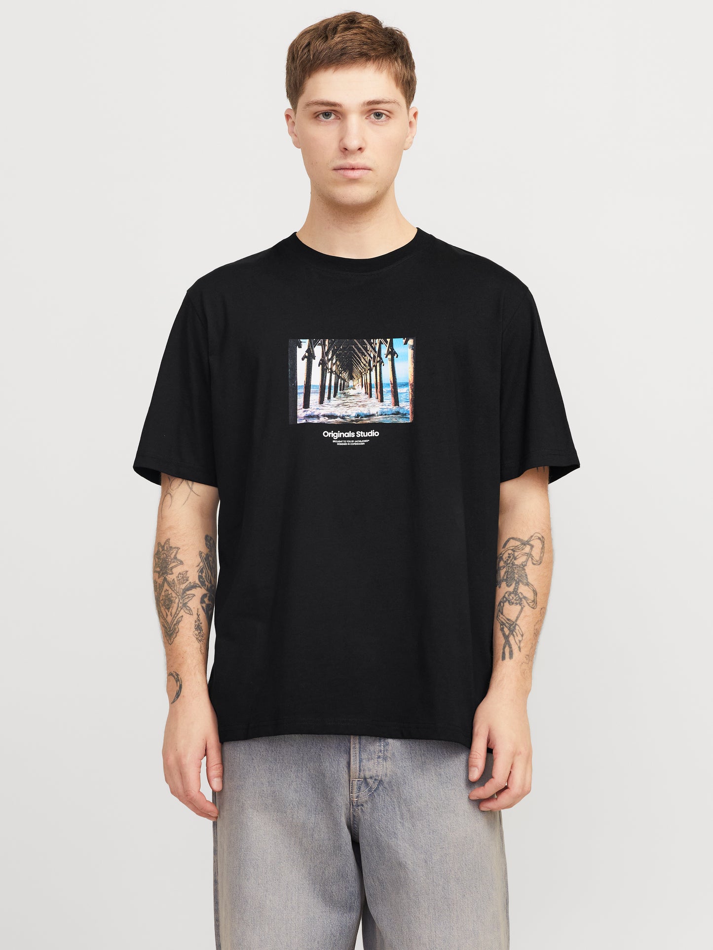 Jack&Jones - T-shirt - Uomo | jorvesterbro picture tee ss crew neck sn