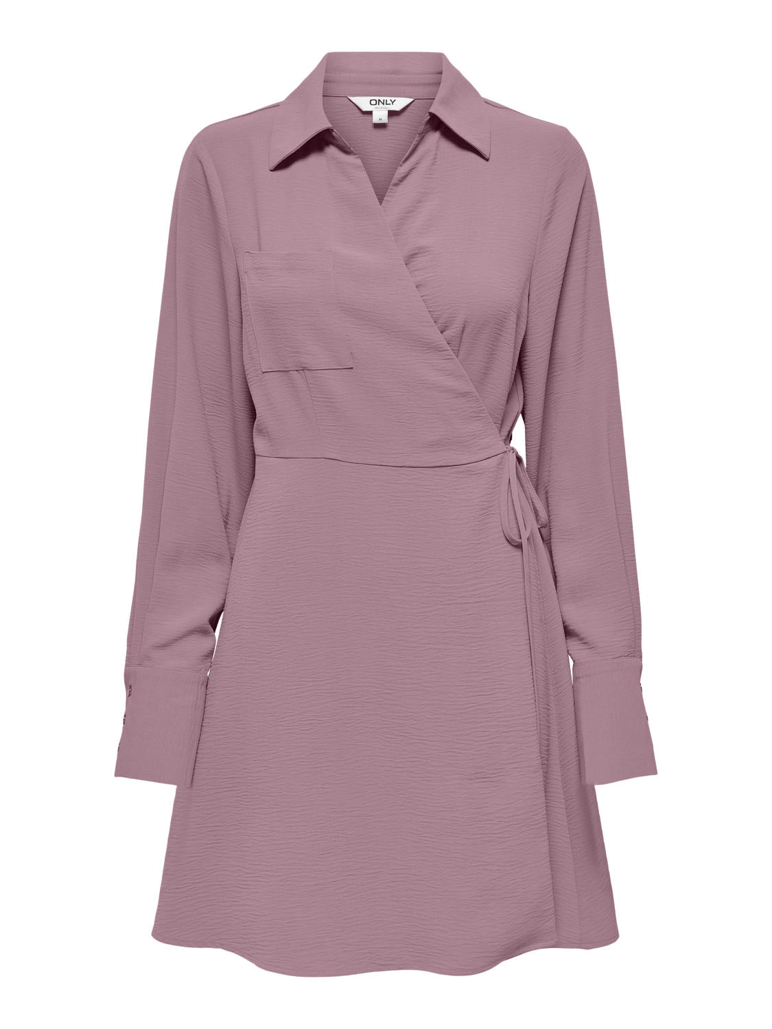 Only - Vestito wrap - Donna | onllydia l/s v-neck wrap dress wvn