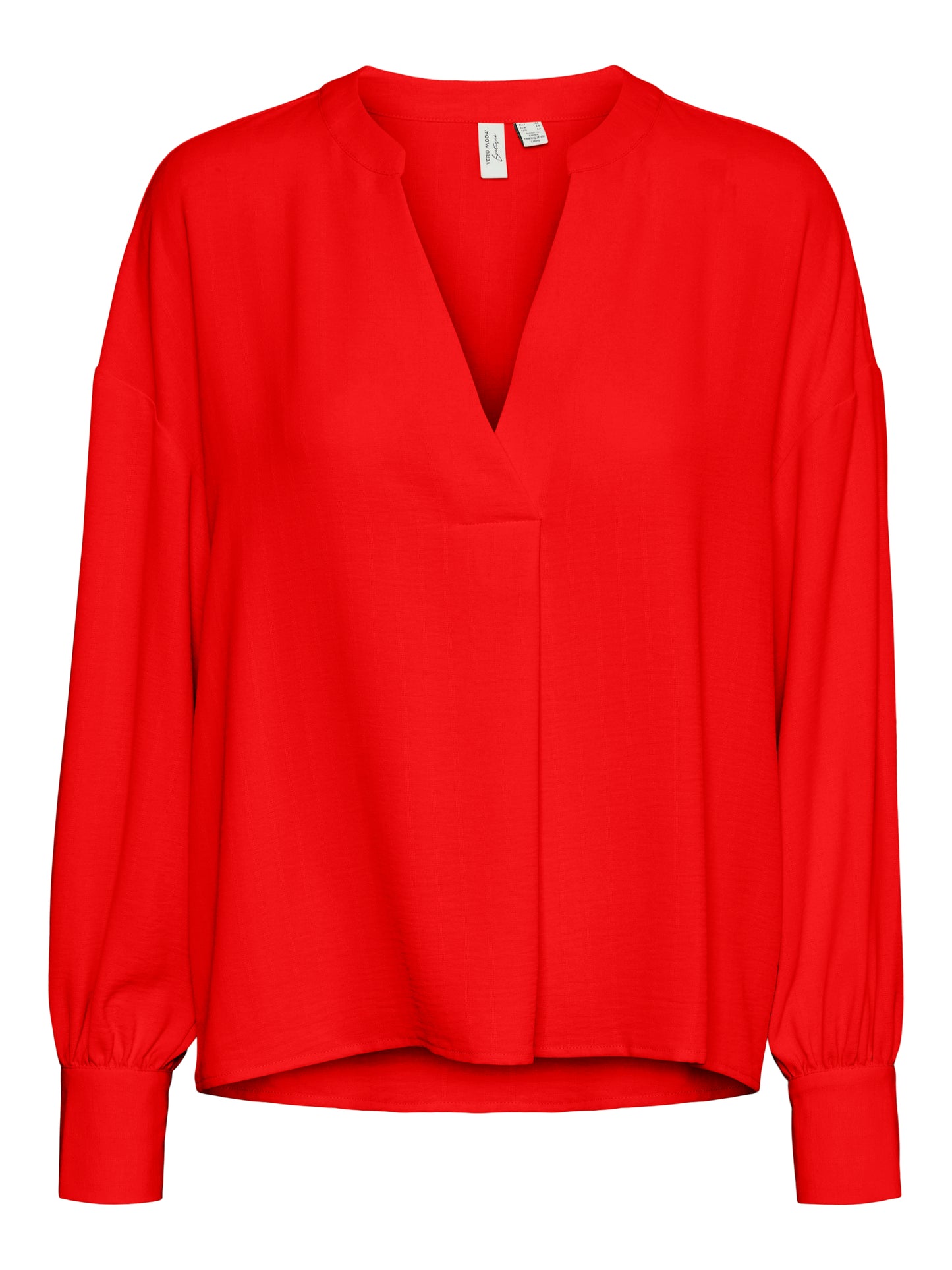Vero Moda - Camicia - Donna | vmvalerie l/s v-neck top wvn btq ga