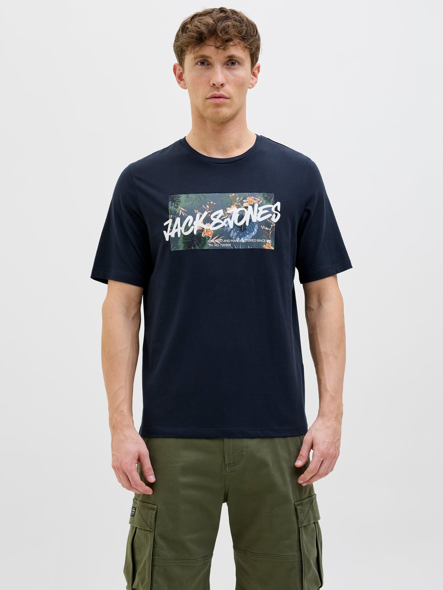 Jack&Jones - T-shirt - Uomo | jjhawaii shape tee ss crew neck ln