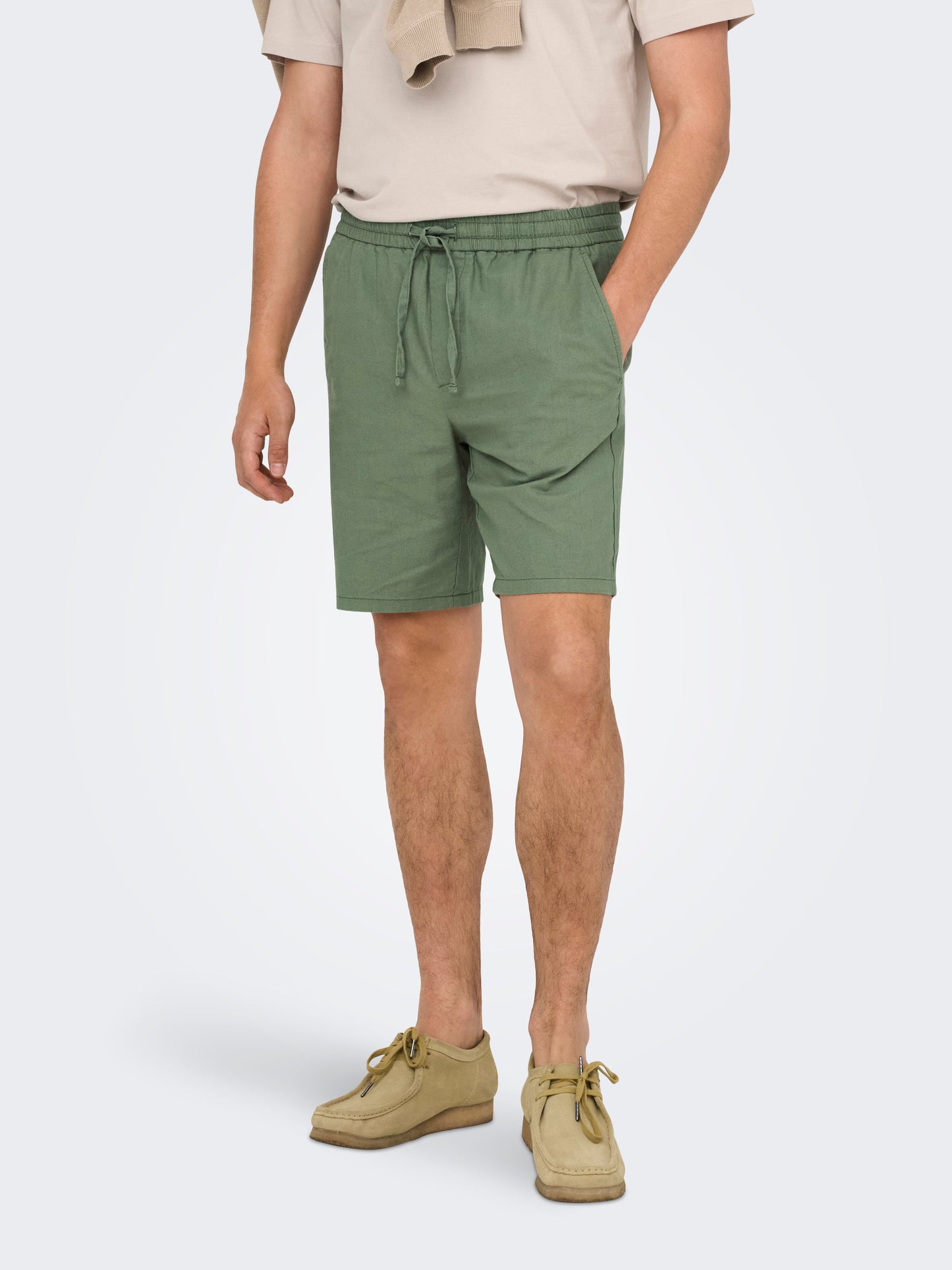 Only & Sons - Shorts - Uomo | linus 0007 cot lin noos