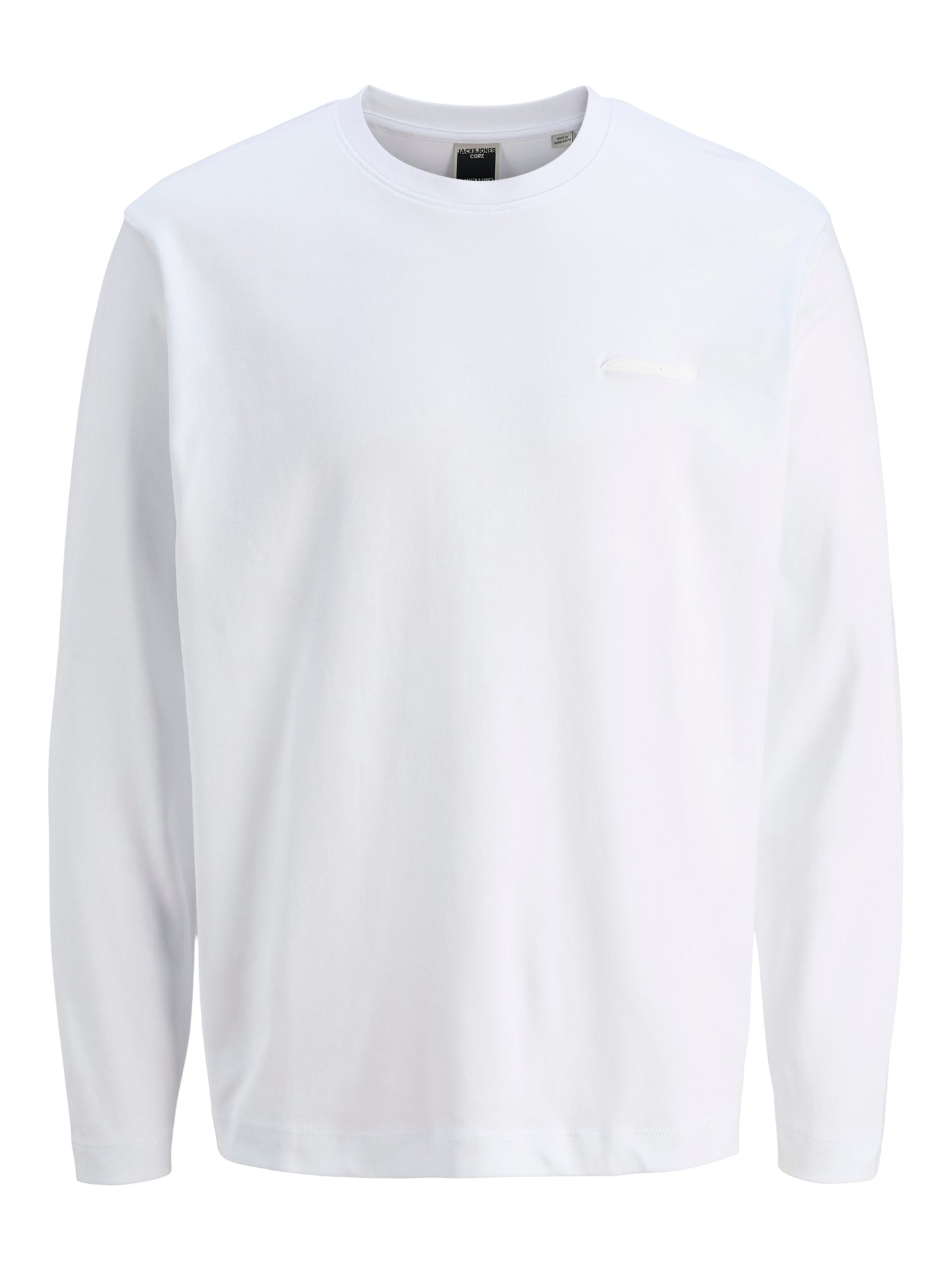 JACK&JONES - Tshirt manica lunga - Uomo | JCOFUSION INTERLOCK TEE LS CREW NECK