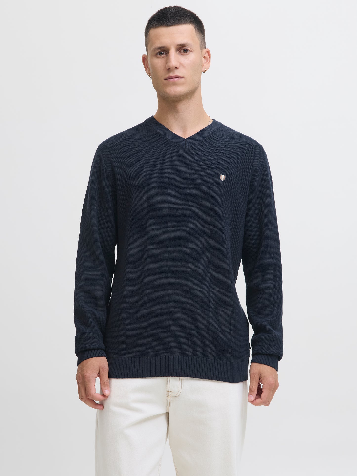 JACK&JONES - Pullover - Uomo | JPRBLUREX KNIT V-NECK