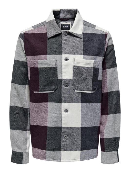Camicia Balo Life Check Overshirt Only & Sons