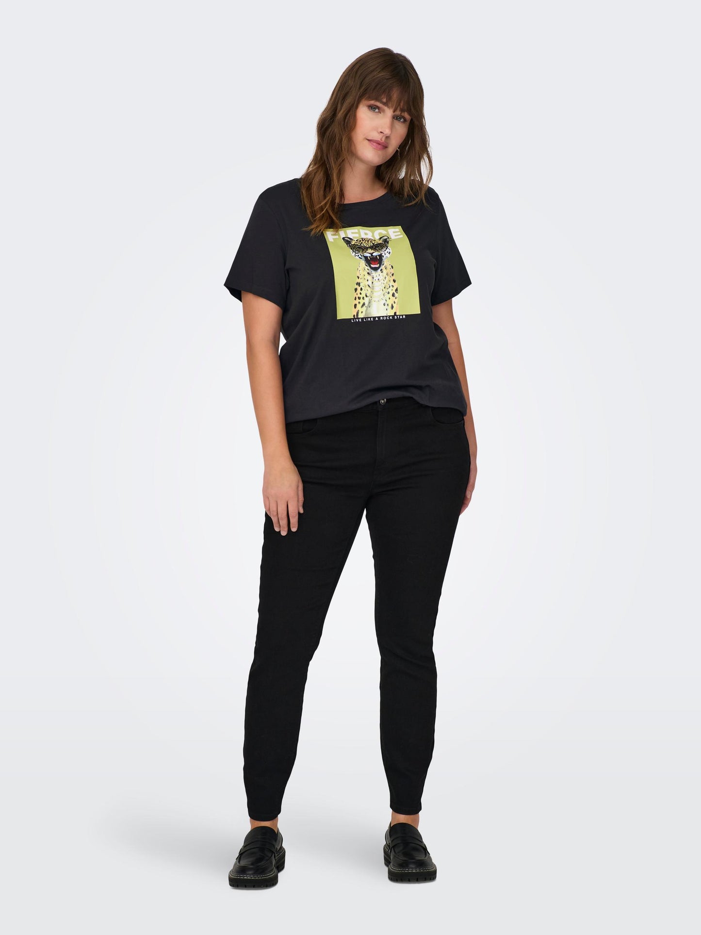 Only Carmakoma - Jeans - Donna curvy | cardaisy reg push up sk ank dnm