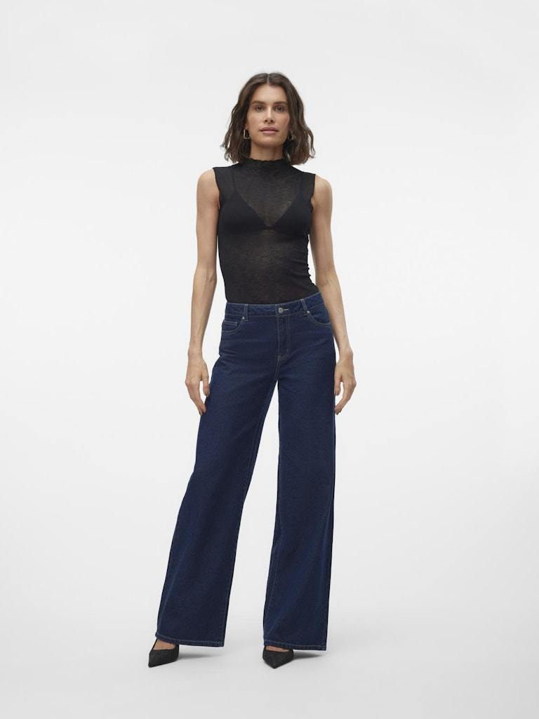 Vero Moda - Top - Donna | vmines sl o-neck pullover