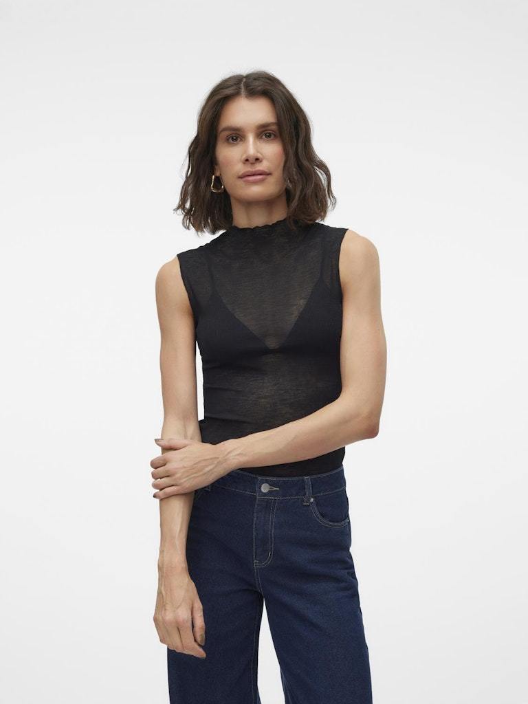 Vero Moda - Top - Donna | vmines sl o-neck pullover