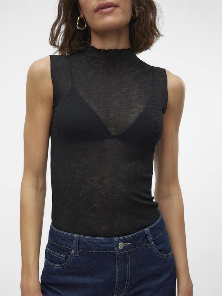 Vero Moda - Top - Donna | vmines sl o-neck pullover
