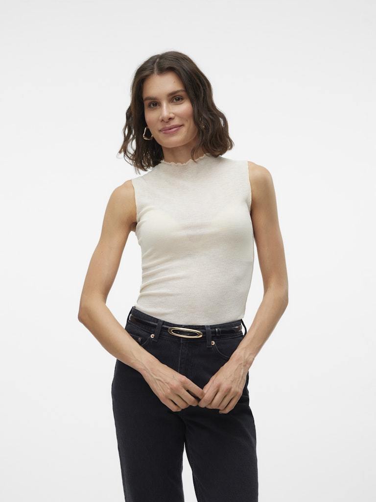 Vero Moda - Top - Donna | vmines sl o-neck pullover