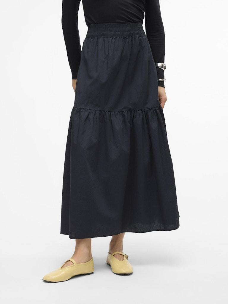 Vero Moda - Gonna longuette - Donna | vmcharlotte hw ankle skirt wvn ga spe