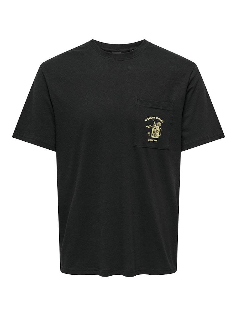 Only & Sons - T-shirt - Uomo | onskristopher reg pocket ss tee