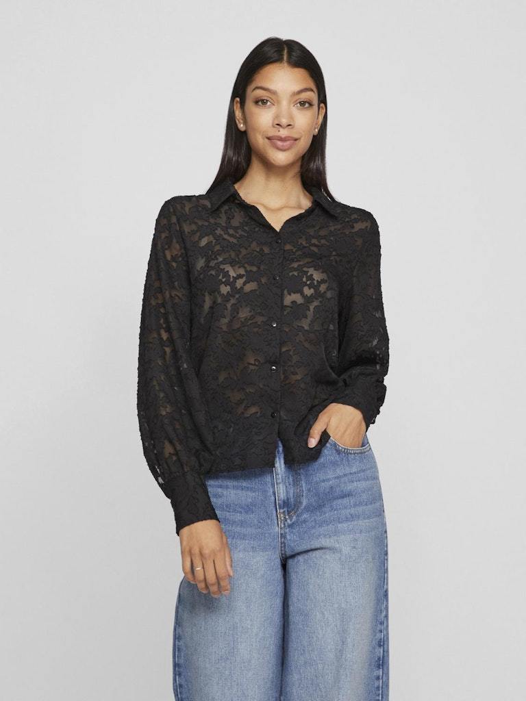 Vila - Camicia - Donna | viflema new l/s shirt - noos