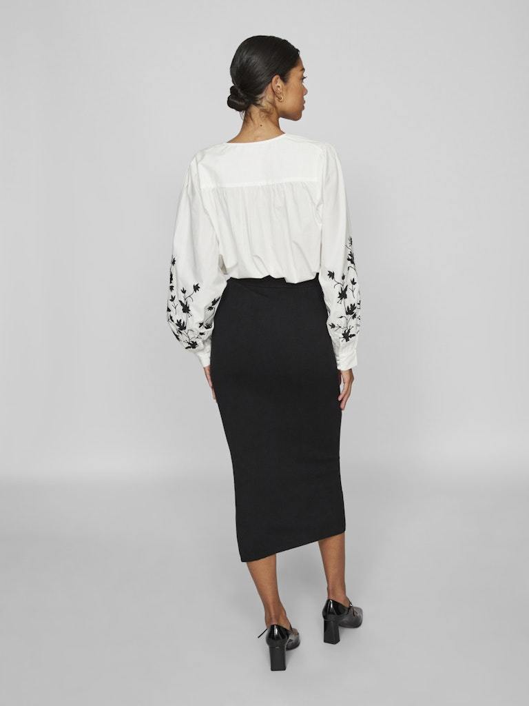 Vila - Gonna donna | vicomfy midi pullover skirt/pb
