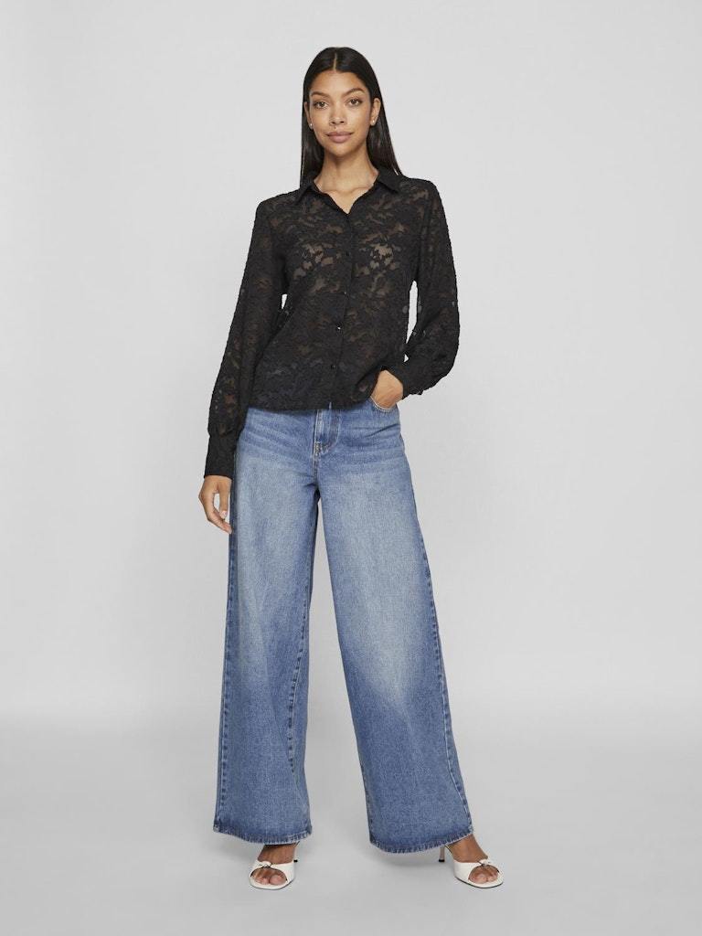 Vila - Camicia - Donna | viflema new l/s shirt - noos