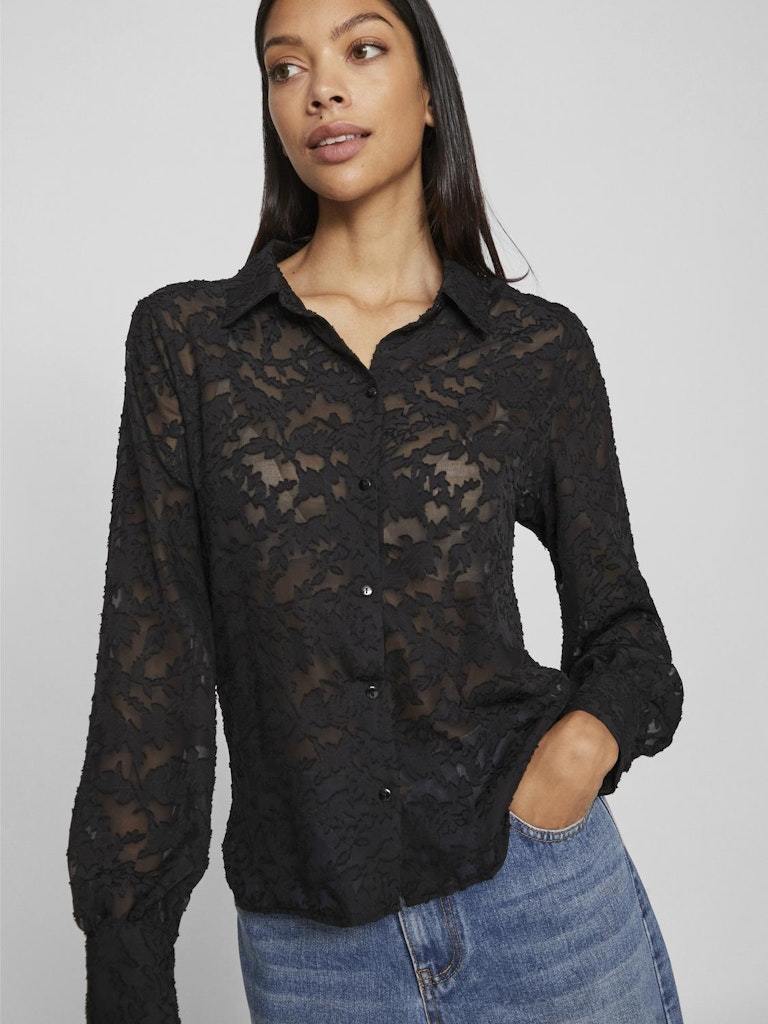 Vila - Camicia - Donna | viflema new l/s shirt - noos