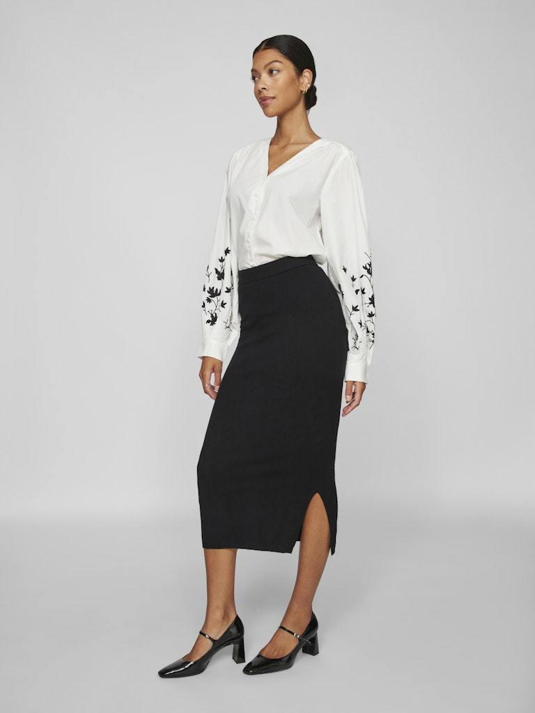 Vila - Gonna donna | vicomfy midi pullover skirt/pb