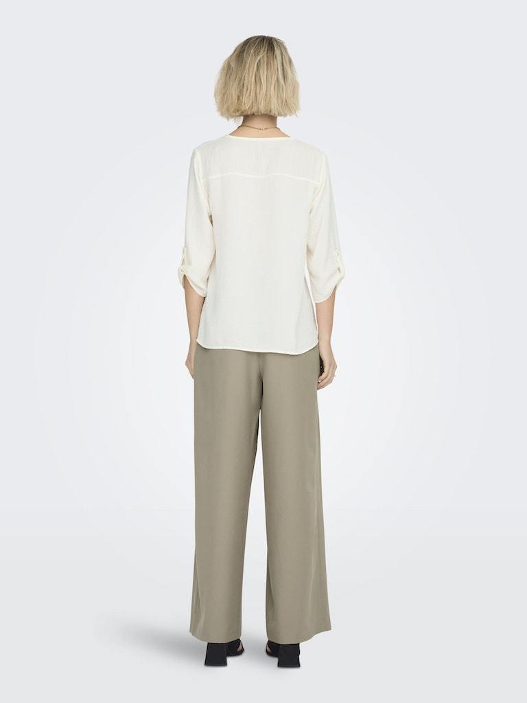 JDY - Blusa - Donna | jdydivya 3/4 Top Wvn Noos