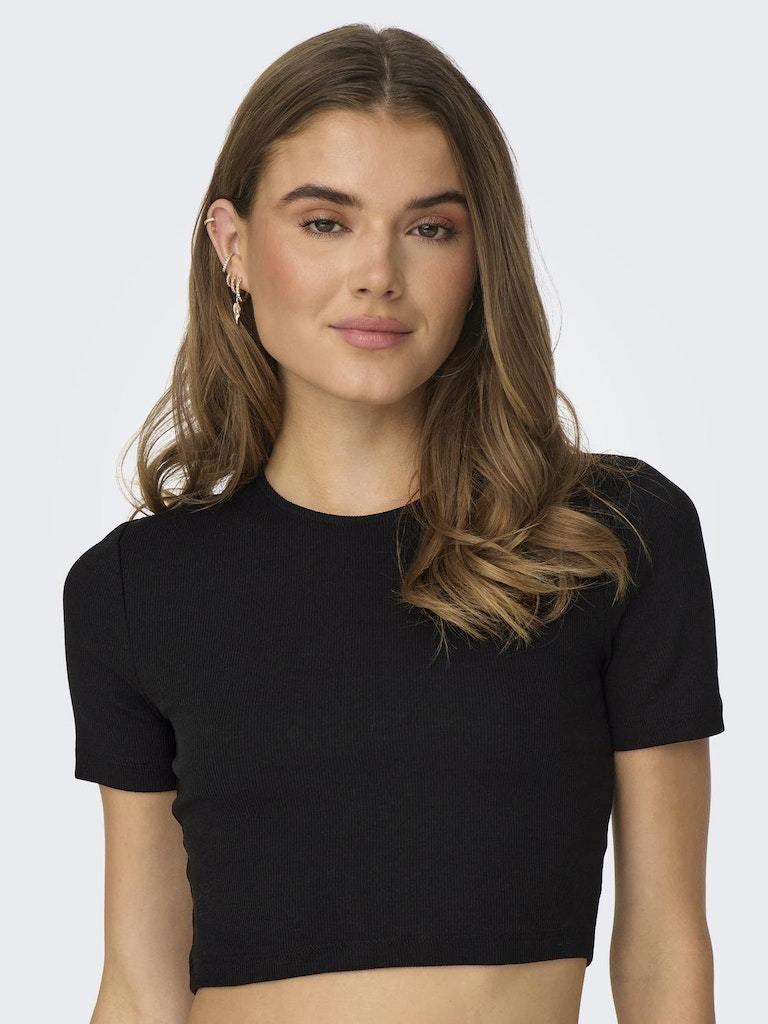 Only - Top donna | onlrene s/s open back heart top jrs