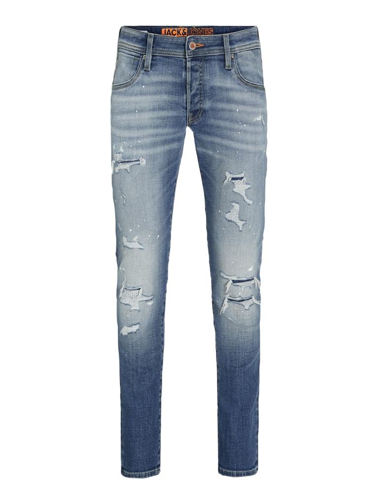 Jeans Uomo Jack & Jones - Taglio Slim A 5 Tasche, Comodi E Elasticizzati - Foto 11